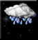 Lluvia débil, Muy nuboso Lluvia débil, Muy nuboso